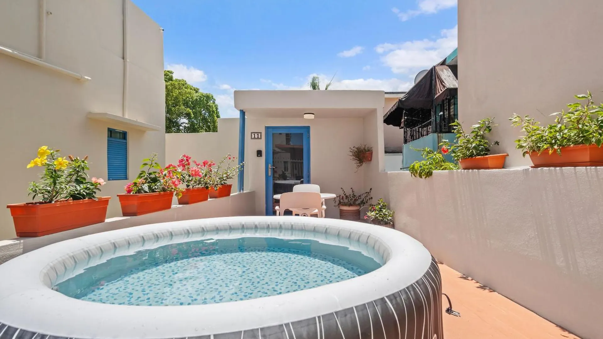 Patio Apartment Terrace Spa - Self Check In - Mm11 San Juan